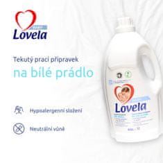 Lovela Baby tekutý prací přípravek na bílé prádlo 4,5 l / 50 pracích dávek