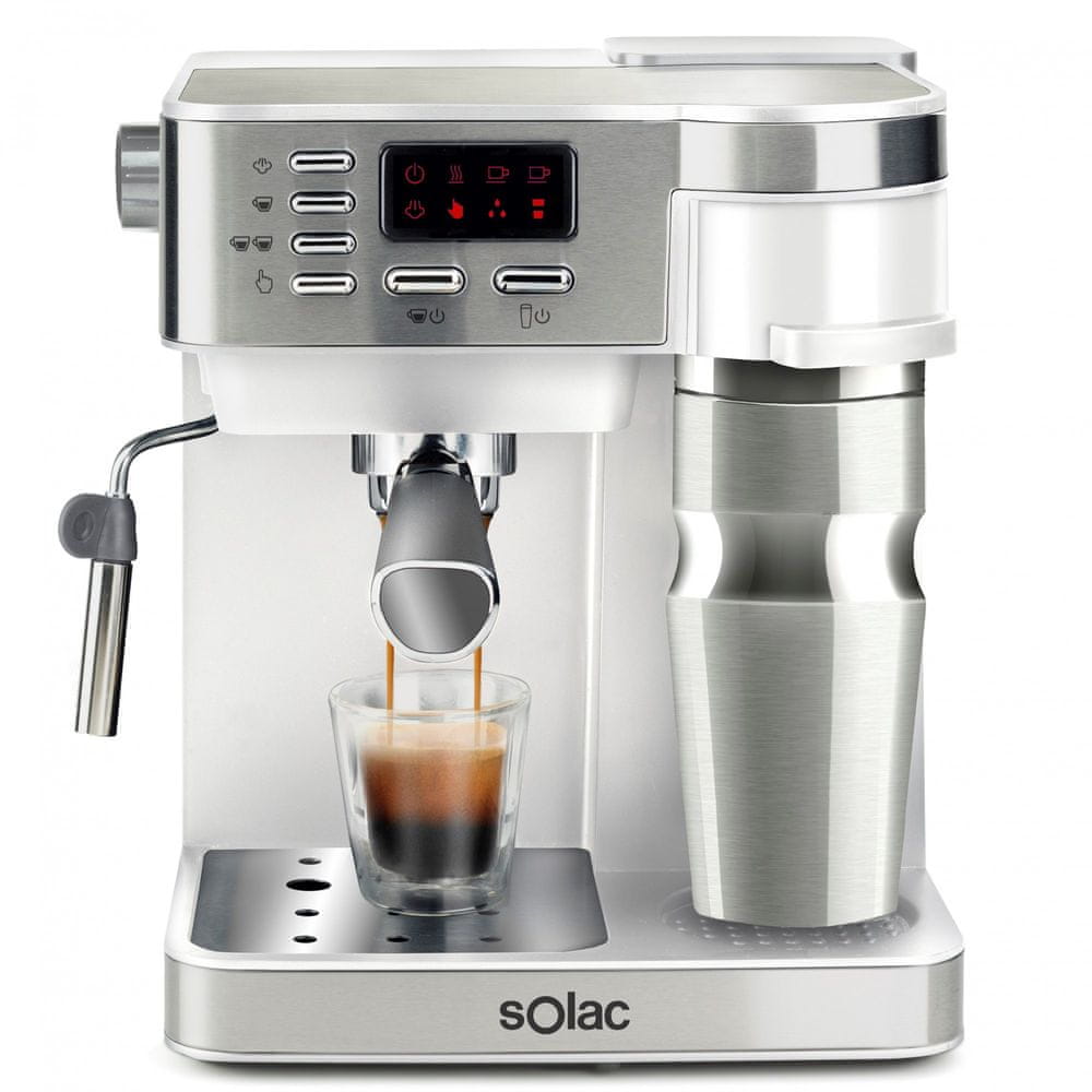 SOLAC pákové espresso CE4497 Multi Stillo 20 bar