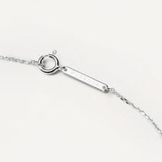 PDPAOLA Stříbrný náhrdelník pro matku i dceru POPSICLE DREAM Silver CO02-235-U (řetízek, přívěsek)