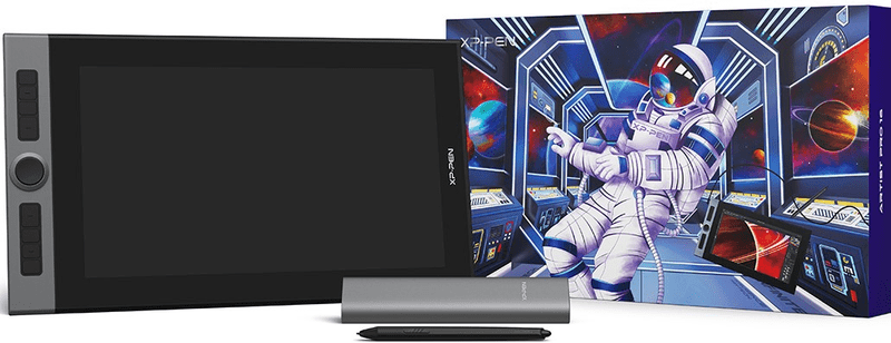 XPPEN Artist Pro 16 (A160FE) 5080 LPI, 8192 nyomásszint, full HD kijelző, grafikai, nagy munkafelület