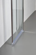 Arttec COMFORT F4 - Sprchové dveře do niky clear - 118 - 123 x 195 cm (XCOM0039)