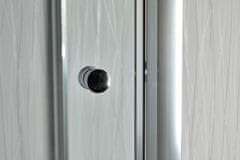 Arttec Jednokřídlé sprchové dveře do niky MOON 85 - 90 cm čiré sklo