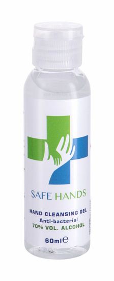 Safe Hands 60ml anti-bacterial hand cleansing gel