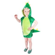 Dětský kostým dráček - dinosaurus - vel. S - EKO obal