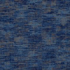 Caselio Vliesová tapeta na zeď Caselio 102856234, žihaná jednobarevná modrá