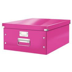 Leitz Krabice Leitz Click & Store - L velká / růžová