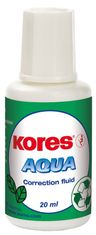 Kores Opravné laky Kores Aqua - 20 ml – štěteček