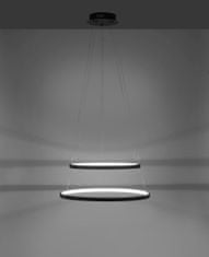 PAUL NEUHAUS LEUCHTEN DIRECT LED závěsné svítidlo, antracit, kruhové, moderní design SimplyDim 3000K LD 11525-13