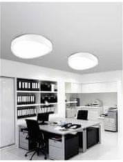 Nova Luce Nova Luce Bílé nepravidelné stropní LED svítidlo Onda - pr. 400 x 115 mm, 27 W, bílá NV 61471601