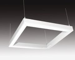 SEC SEC Stropní nebo závěsné LED svítidlo WEGA-FRAME2-CB-DIM-DALI, 32 W, bílá, 607 x 607 x 65 mm, 3000 K, 4480 lm 321-B-103-01-01-SP