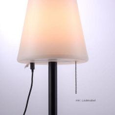 PAUL NEUHAUS LEUCHTEN DIREKT is JUST LIGHT LED stolní lampa, černá, stmívatelné, moderní vč. tahacího vypínače, bateriové, USB napájení 3000K