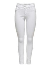 ONLY Dámské džíny ONLBLUSH Slim Fit 15155438 White (Velikost XS/32)