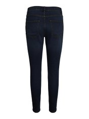 Vero Moda Dámské džíny VMJUDY Slim Fit 10249140 Dark Blue Denim (Velikost XS/30)