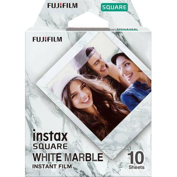 FujiFilm Instax Film square White Marble 10 ks
