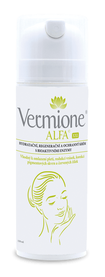 Vermione Alfa 150 ml Hydratační krém na pigmentové skvrny, červené žilky, rosaceu a kuperózu