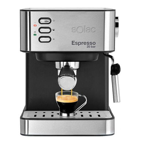 Levně SOLAC pákové espresso CE4481 Espresso 20 bar