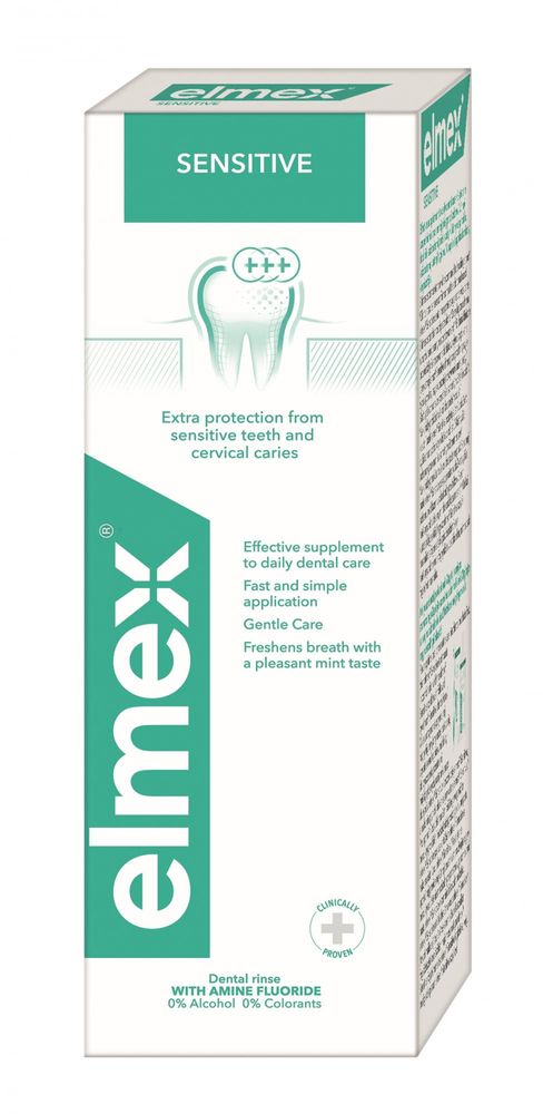 Levně Elmex Sensitive Plus ústní voda 400 ml