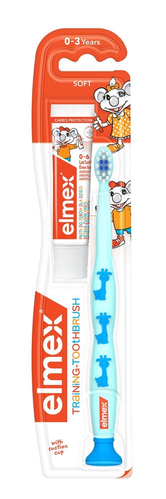 Elmex Training 0-3 zubní kartáček