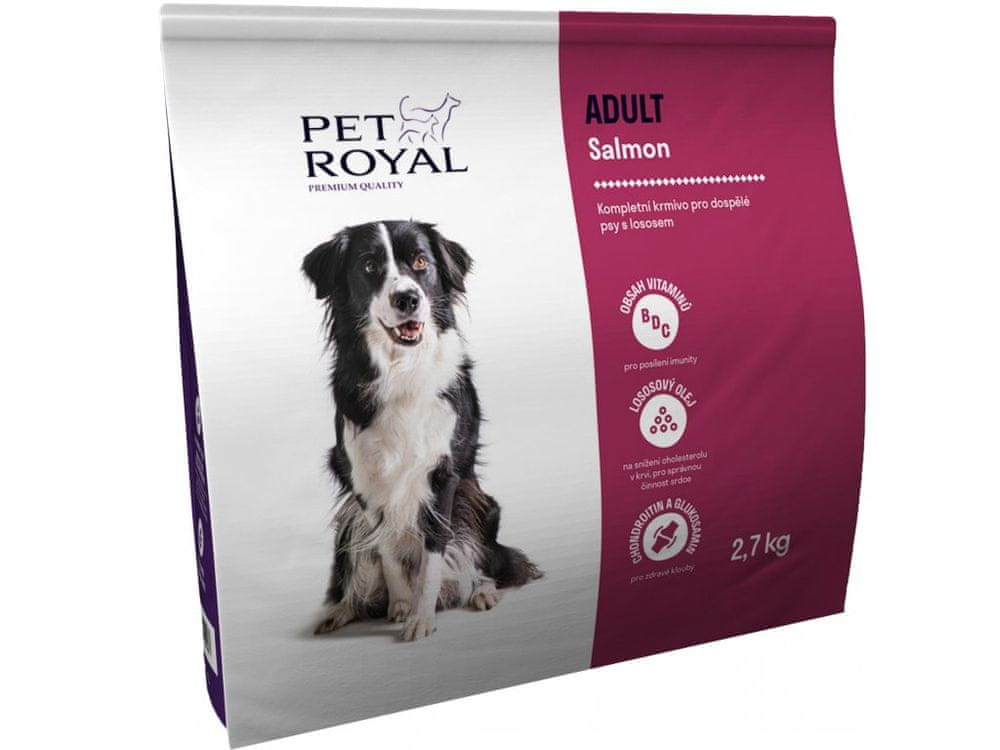 Levně Pet Royal Adult Salmon 2,7 kg