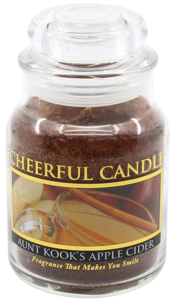 Cheerful Candle AUNT KOOK'S APPLE CIDER 160 g
