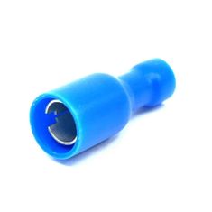 Izolované Cu lisovací konektory modré 2,5mm2 / L=23mm 50 ks