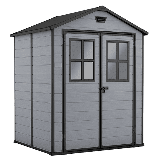 KETER LINEUS 6 × 5 zahradní domek, tmavě šedý
