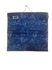 Skipacky Antivirový šátek s nano membránou- modrý