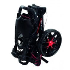 BagBoy Ruční tříkolový golfový vozík Nitron SIlver/black