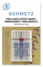Schmetz dvojjehla vyšívací 130/705H-75/3mm