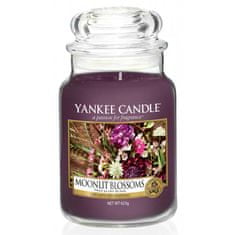 Yankee Candle vonná svíčka Moonlit Blossoms (Květiny ve svitu měsíce) 623g
