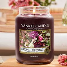 Yankee Candle vonná svíčka Moonlit Blossoms (Květiny ve svitu měsíce) 623g