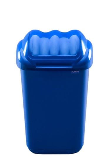 Plafor Odpadkový koš plastový 30 l - modrý