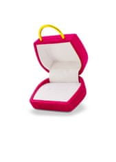 Beneto Vínová dárková krabička na prsten nebo náušnice Kabelka KDET20-R