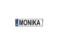Nekupto Originální SPZ cedulka se jménem MONIKA