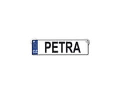Nekupto Originální SPZ cedulka se jménem PETRA