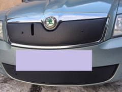Zimní kryt masky chladiče Škoda Octavia II FaceLift 2008 - 2013 spodní
