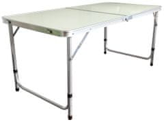 Rojaplast Campingový set - stůl 120 × 60 cm + 4 stoličky
