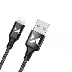 MG kabel USB / Lightning 2.4A 2m, černý