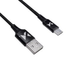 MG kabel USB / micro USB 2.4A 2m, černý