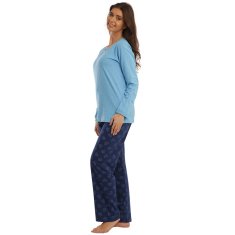 Gina Dámské pyžamo modré (19125) - velikost S