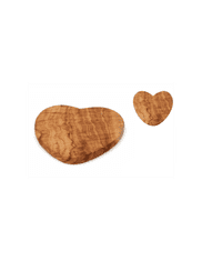Arte Legno Prkénko ve tvaru srdce 20 x 21 x 2 cm