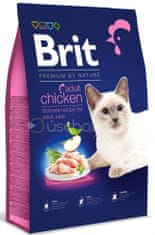 Brit Premium by Nature Cat. Adult Chicken, 8 kg