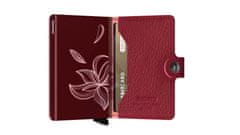 Secrid Dámská kožená peněženka SECRID Miniwallet magnolia MSt-Rosso SECRID