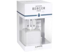 Maison Berger Paris Dárková sada katalytická lampa Glacon bílá + náplň Jemné bílé pižmo 250 ml