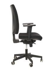 Alba Kancelářská židle Lara VIP černá bez podhlavníku
