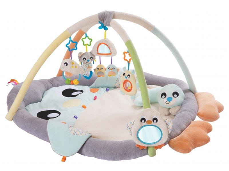 Levně Playgro Luxusní hrací deka Tučňák