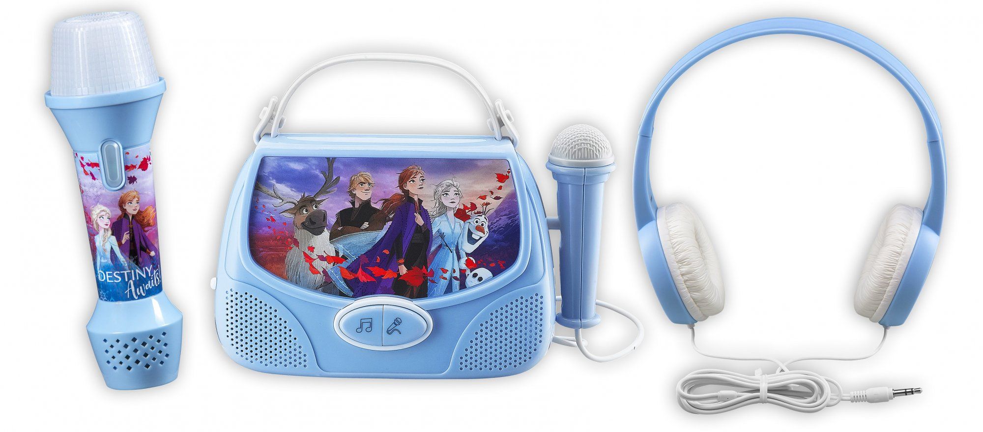 ring Cathedral socks Disney Set Frozen II - sluchátka, svítilna, karaoke box | MALL.CZ