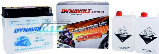 Intact Baterie (akumulátor motocyklový) 51913 (12V-19Ah) B-51913