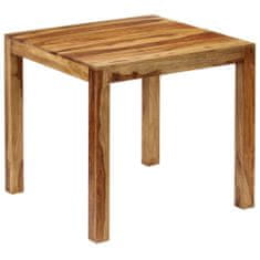 Greatstore Jídelní stůl z masivního sheeshamového dřeva 82 x 80 x 76 cm