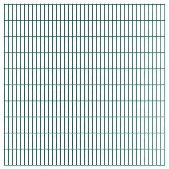 Greatstore 2D zahradní plotové dílce 2,008 x 2,03 m 8 m (celková délka)